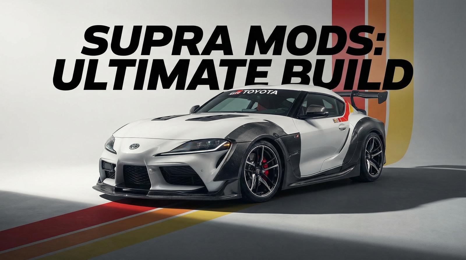 16岁视频丰田Supra改装视频